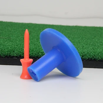 

6 Pair 38mm Golf Rubber Range Tees Replacement 6 Colors For Hitting Practice
