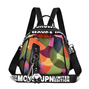 

Mini Backpack Fashion Anti-theft School Bag Retro Campus Student Bag Mochila Oxford Cloth Waterproof Female Backpack