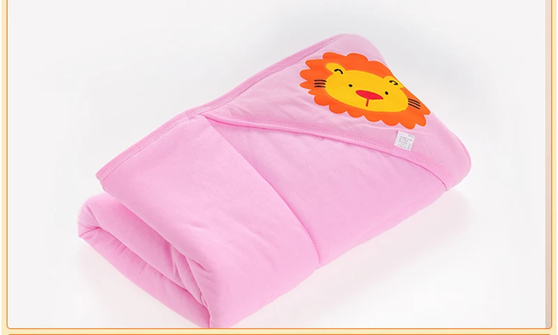 Зимняя хлопковая детская пеленка одеяло Конверт для новорожденных спальный мешок мягкий теплый обернуть детский Пеленальный постельные принадлежности одеяло 80*80 см