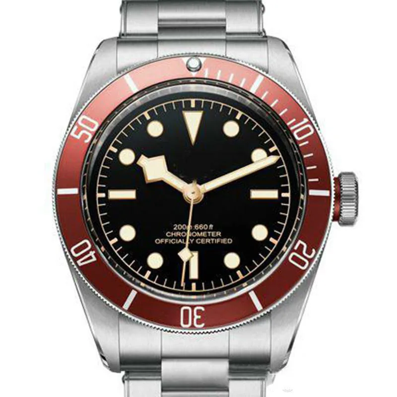 Stainless Steel aaa Luxury Brand Automatic Mechanical Black Bay PELAGOS MONTRES Mens Watch Designer Watches Wristwatches