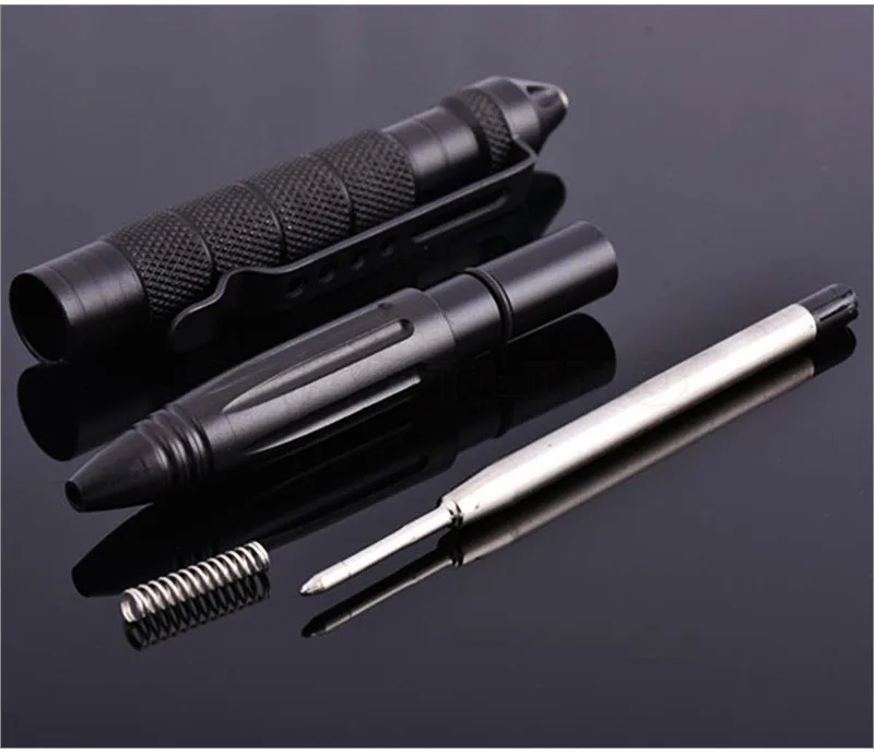 Тактическая ручка для защиты портативная походная тактическая ручка из алюминиевого сплава для выживания оружие для самообороны молоток