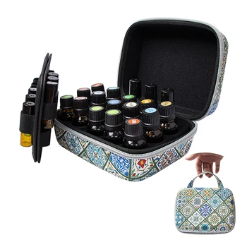 

Essential Oil Case Bottle Storage Bag Portable Box Compressive Suitable for 3/10/15ML Essential Oil Finishing Box