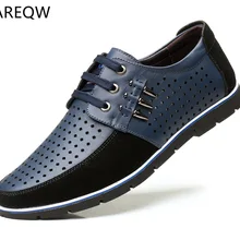 Осенние кожаные туфли высокого качества; обувь для вождения с эластичными лентами; Роскошная прочная удобная мужская обувь размера плюс 38-48