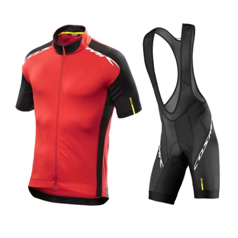 9 Mavic Ciclismo Jersey verano equipo Ciclismo набор 14 estilos Bib Shorts Ropa de bicicleta Ropa Ciclismo Ropa deportiva - Цвет: 9