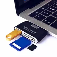 card reader Multifunction Memory Card Adapter USB 3.1 Type C USB-C TF OTG Card Reader for MAC-book Phone Tablet Cards Readers (1)
