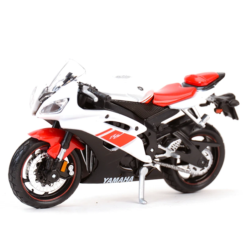 Maisto 1:18 Yamaha YZF-R1 R6 R7 450F Road Star Silverado FJR 1300 Спортивная литая под давлением модель мотоцикла из сплава игрушка