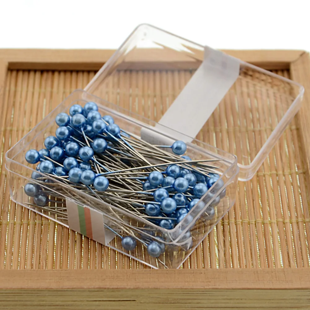 Шпильки коробка для швейных инструментов упакованное платье делая иголка для рукоделия профессиональные жемчужные головки DIY приукрашивают