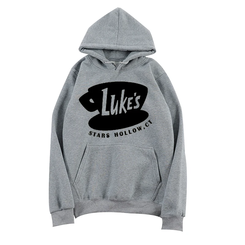 Luke's Stars полые женские толстовки Gilmore девушки Забавный свитер осень зима с длинным рукавом капюшоном Графический джемпер дропшиппинг