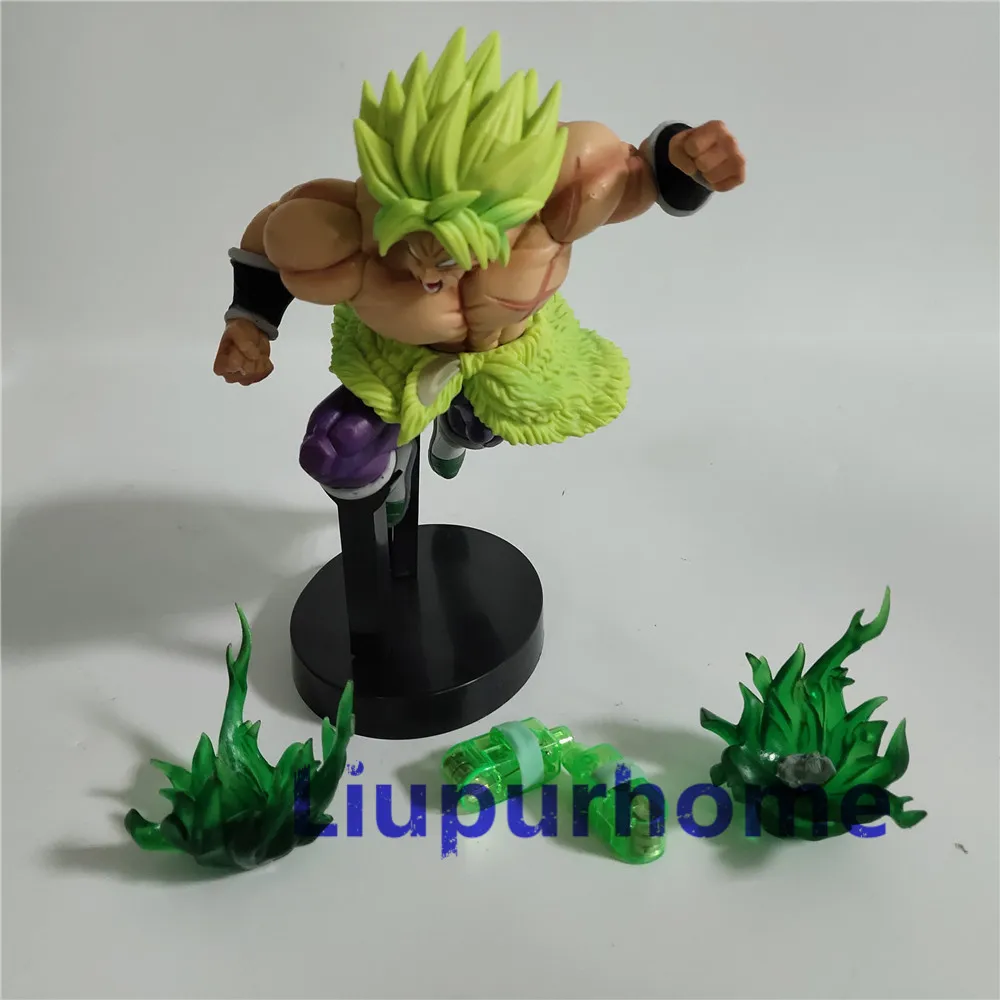 Dragon Ball Z Broly DIY светодиодный Ночной светильник с эффектом действия Фигурки игрушки аниме Dragon Ball Super Broly сцена креативный светильник ing игрушка в подарок