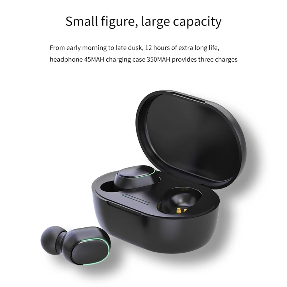 Беспроводные Bluetooth наушники 5 0 Портативные водонепроницаемые стереонаушники