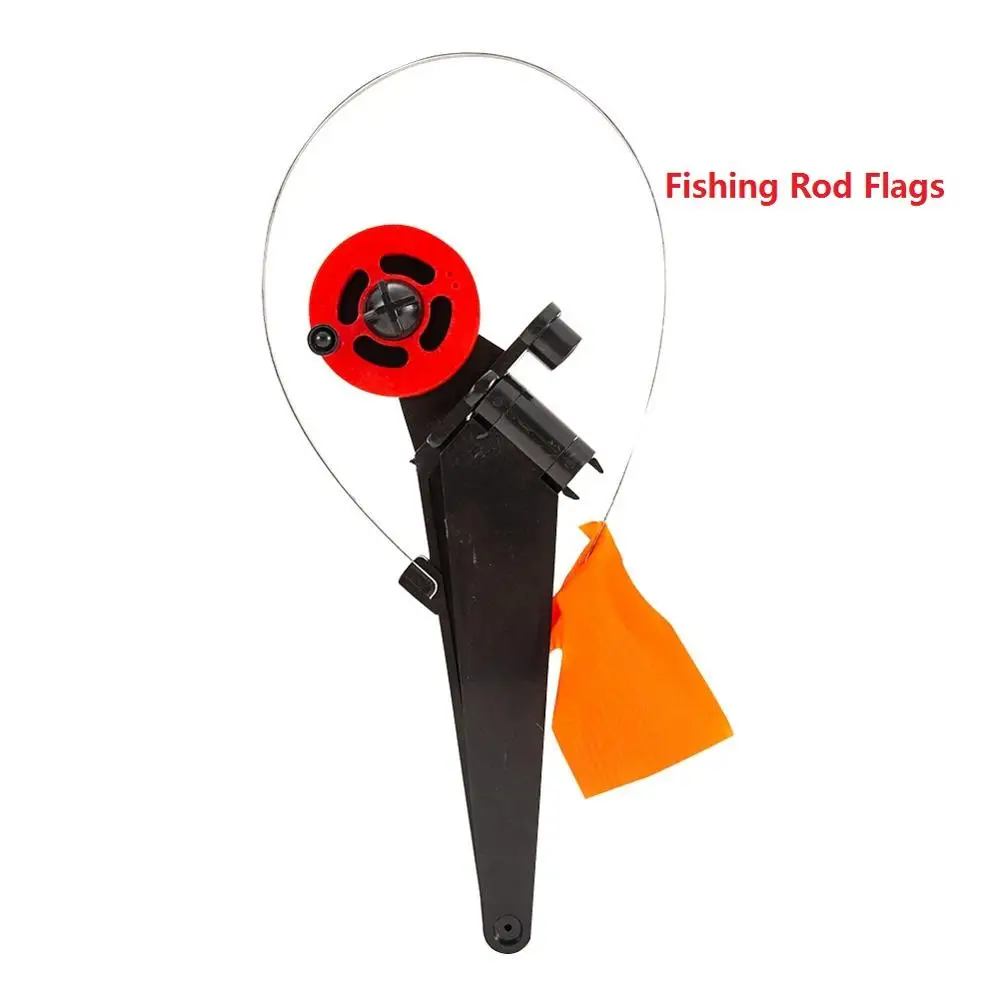 Автоматическая зимняя ледяная Удочка с катушкой складной маркер флаг для зимней рыбалки Аксессуары для рыбалки на открытом воздухе - Цвет: Type B Red
