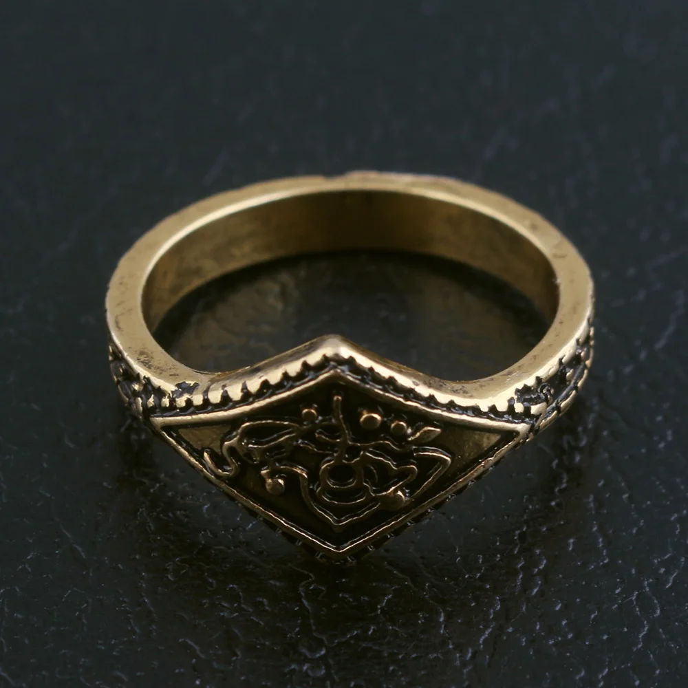 Game Dark Souls Rings for Men Vintage Havel's Demon's Scar Chloranthy Serpent Leo Darkmoon Ring Halloween Jewelry Gift