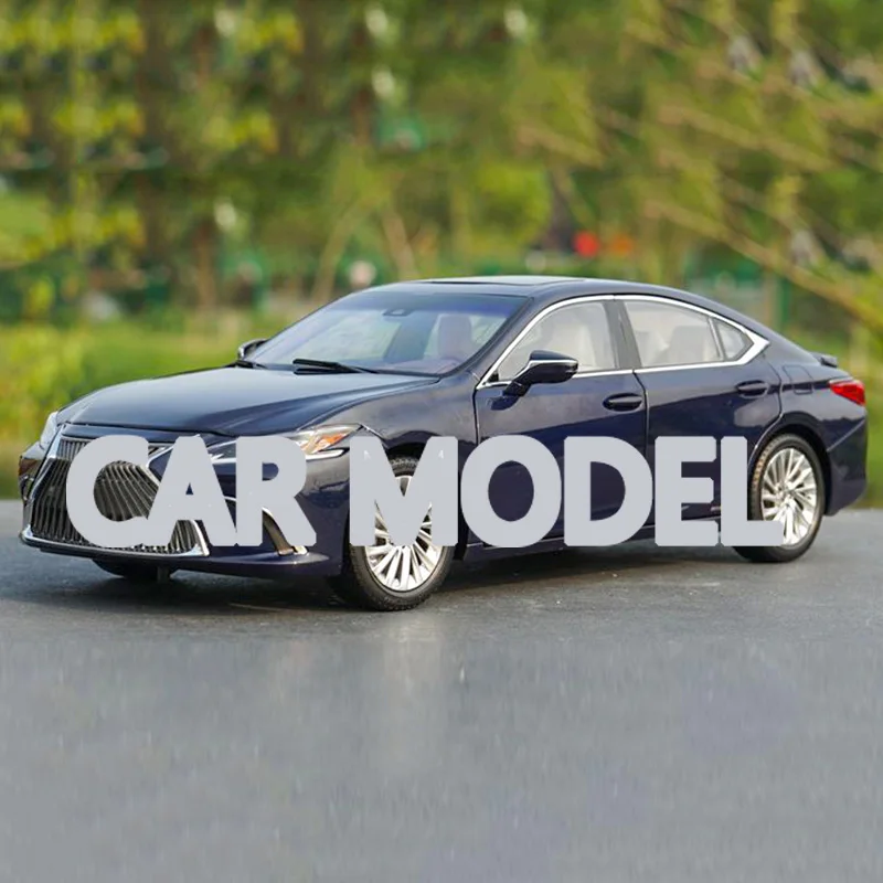 1:18 игрушечные машинки из сплава серии ES модель автомобиля для детских игрушечных автомобилей авторизованный детский игрушечный автомобиль - Цвет: Темно-синий