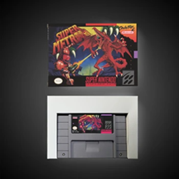 

Super Metroided - RPG Game Card Battery Save US Version Retail Box