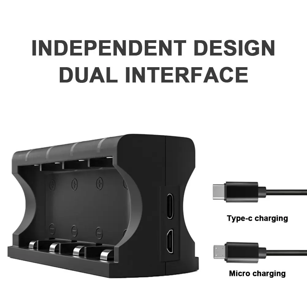RCR123A Батарея Зарядное устройство для Тип-C Micro USB для зарядки 8 Быстрая зарядка 16340/16350/16360 3,7 V Арло Батарея зарядный адаптер 750 мАч