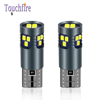 

100PCS T10 W5W 194 LED Car Door Bulb Import 2016 18SMD Interior Reading Dome Parking Light White Blue Auto Lamp Wholesale