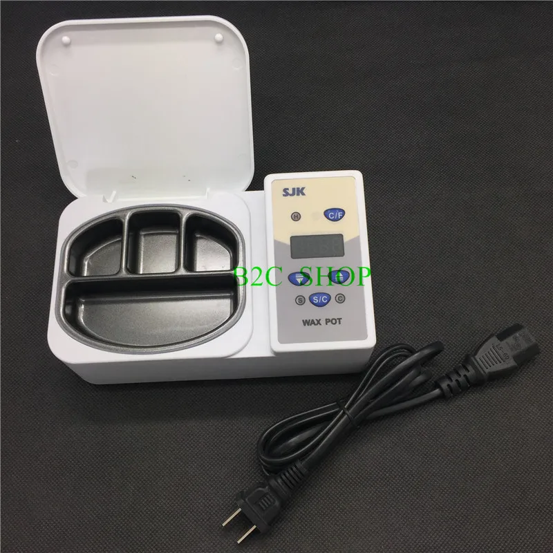  Dental LED Display 4-Well Wax Heater Dipping Pot Portable Analog Heater Dental Lab Equipment
