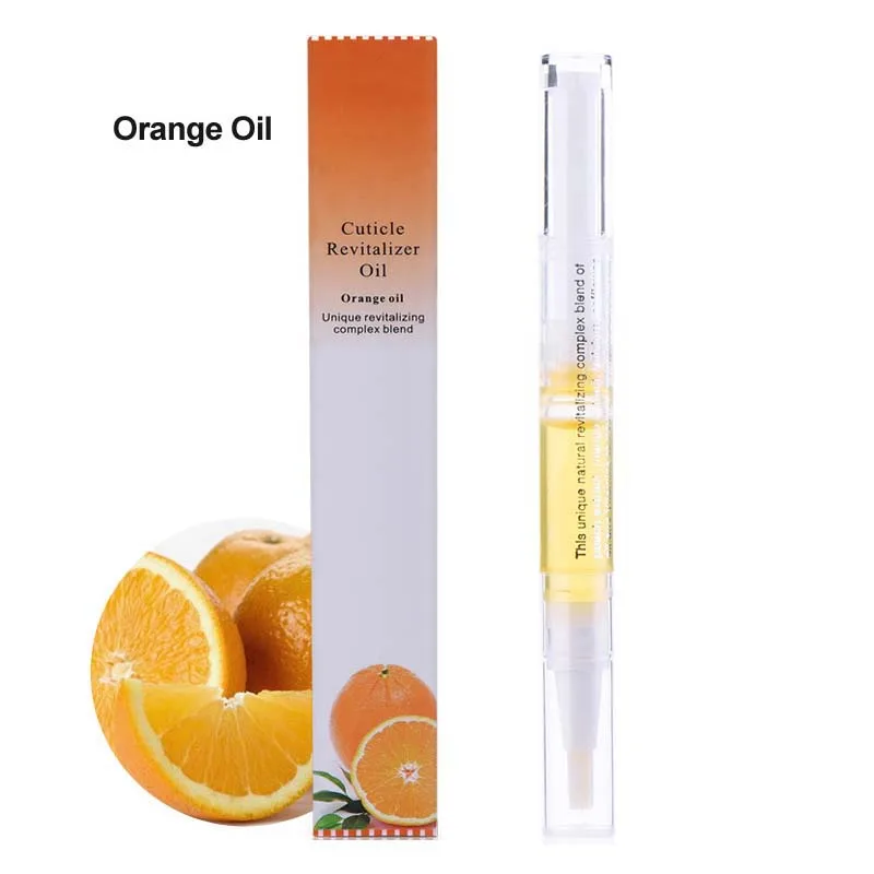 Orange 5 мл, питательная масляная ручка для ногтей, ручка для лечения Ногтей, 15 запахов, восстанавливающее Масло для кутикулы, предотвращающее появление Agnail, Гель-лак для ногтей, питает кожу, TSLM1 - Цвет: Orange