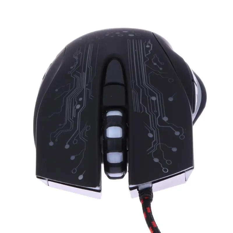 3200 dpi светодиодный Оптический 6D Проводная игровая мышь USB Портативная USB Проводная геймерская мышь профессиональная игровая мышка для ПК Laoptop