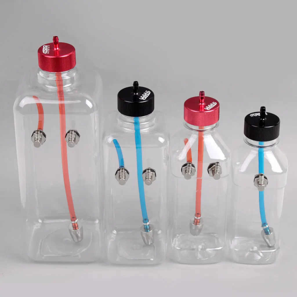 Fuel Tank 500ML Oil Gasoline Liquid Diesels Petrol Plastic Storge Canister Water Tank for RC Boat Car Truck Accessories