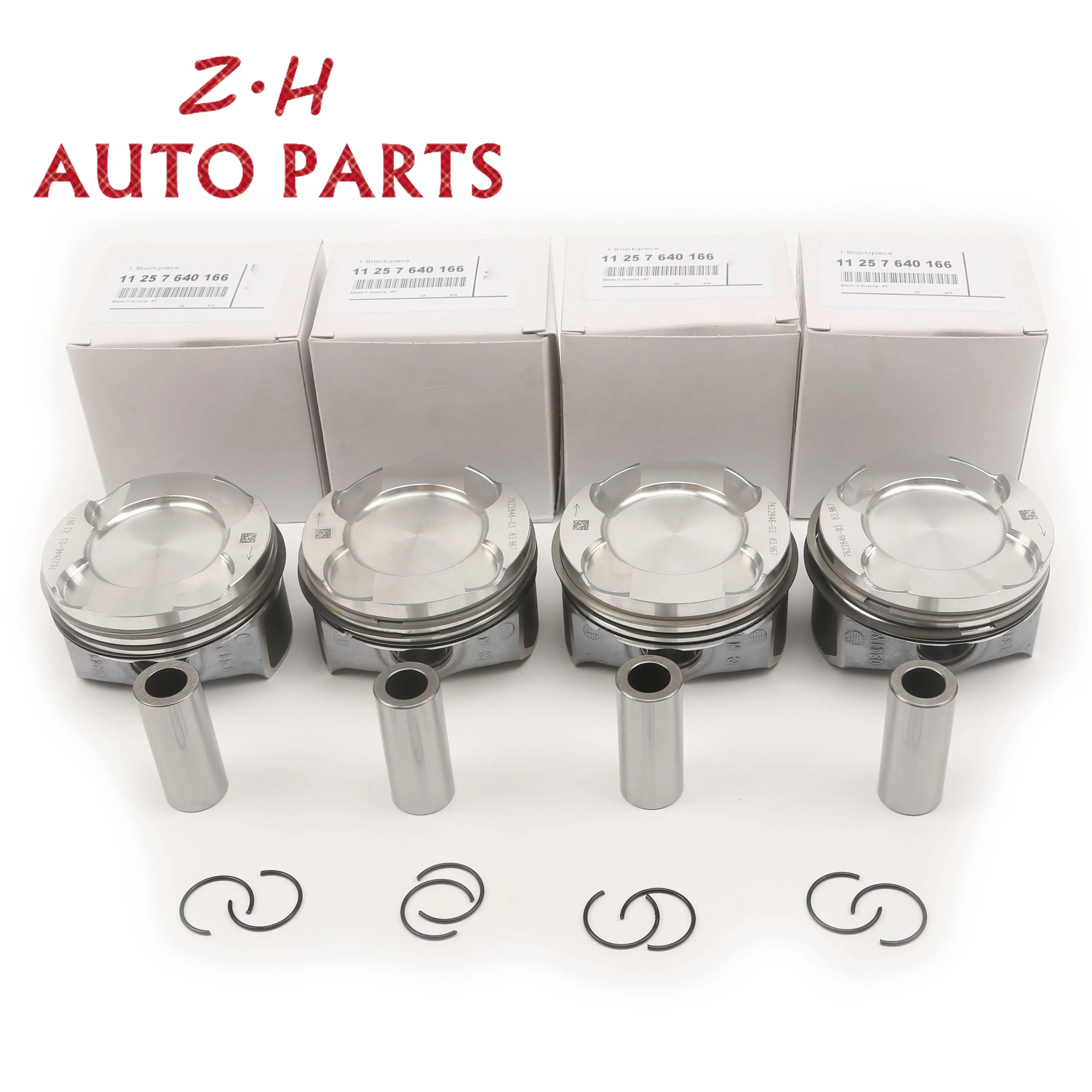 

For BMW E89 sDrive28i F15 F16 F25 F26 E84 xDrive28i F10 F11 F07 528i N20B20A 2.0T 84MM 22MM Pistons & Rings Set 11 25 8 606 459