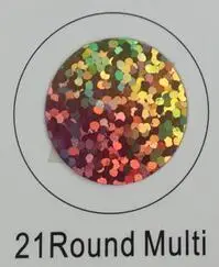 round multi 1 лист 50 см x 100 см Голограмма лазерная теплопередача Винил для теплового пресса машина режущий плоттер - Цвет: round multi