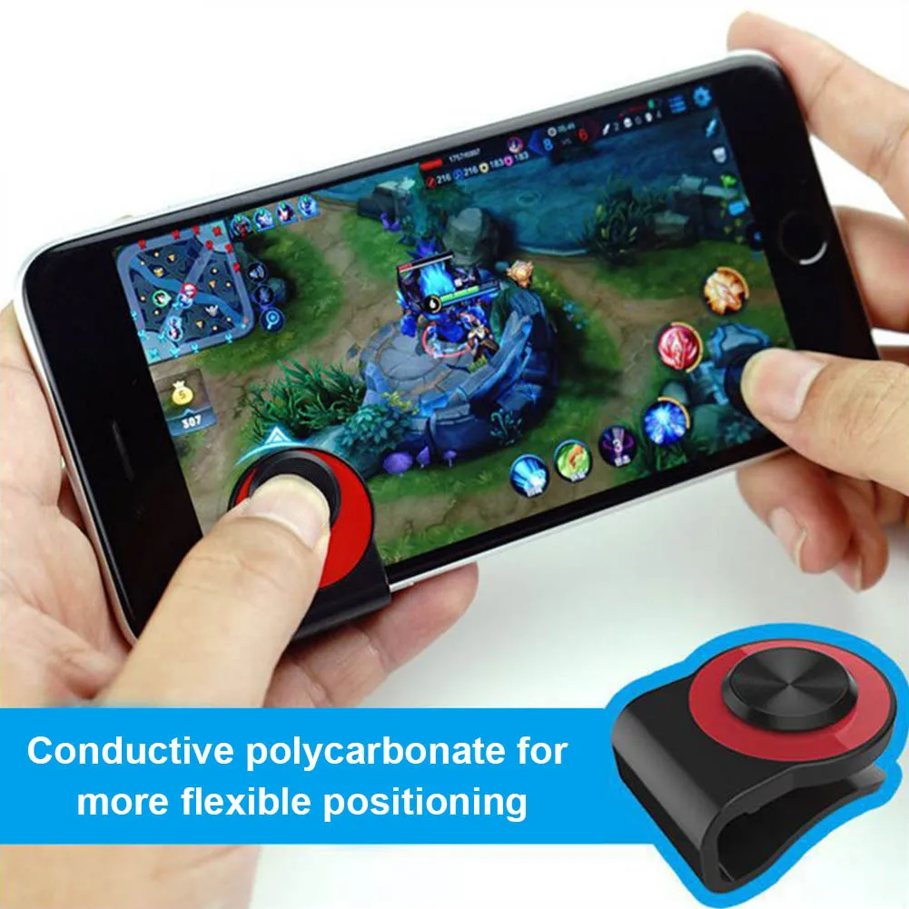 Game Joystick Mobile Phone Gaming Rocker Joypad Tablet Controller with Clip for King of Glory Control for Cell Phone Games
