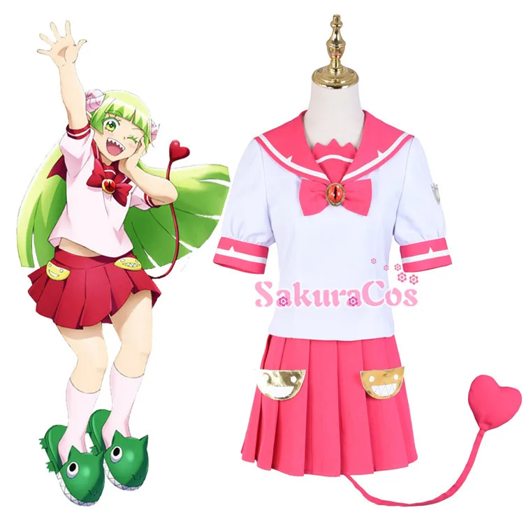 Anime Mairimashita! Iruma-kun Clara Valac Cosplay Costume Welcome to Demon School Uniform For Women NEW 2020 | Тематическая одежда