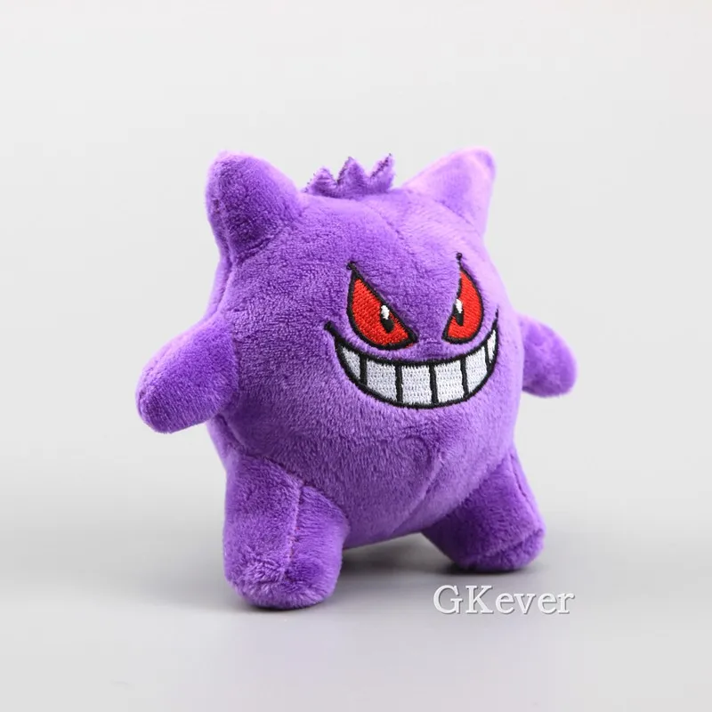 Мультфильм плюшевые игрушки Gengar игрушки кукла каваи брелок кулон Япония мультфильм Аниме Пикачу серии дети девочка подарок на день рождения