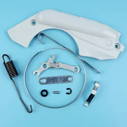 Kit de pièces de rechange pour tronçonneuse STIHL MS170 MS180 017 018, couvercle de frein à chaîne, levier à ressort 