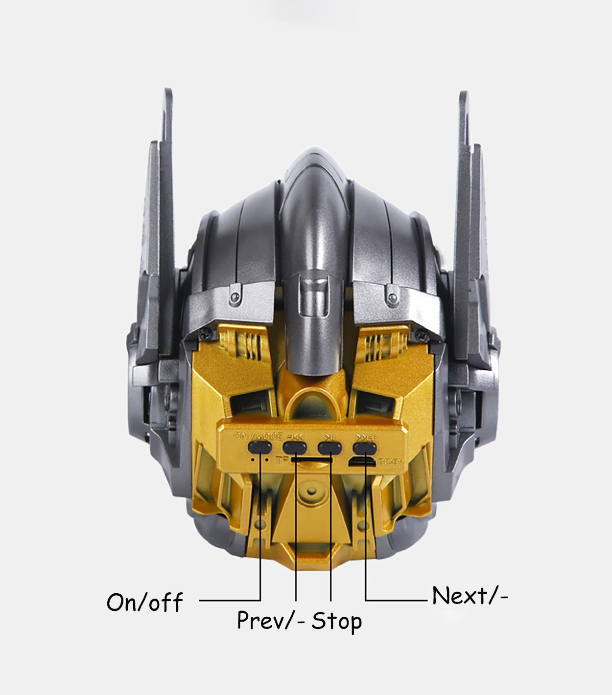 Динамики для мобильного телефона Bluetooth Optimus Prime Bluetooth динамик сабвуфер с fm-радио Поддержка TF карта для телефона ПК динамик