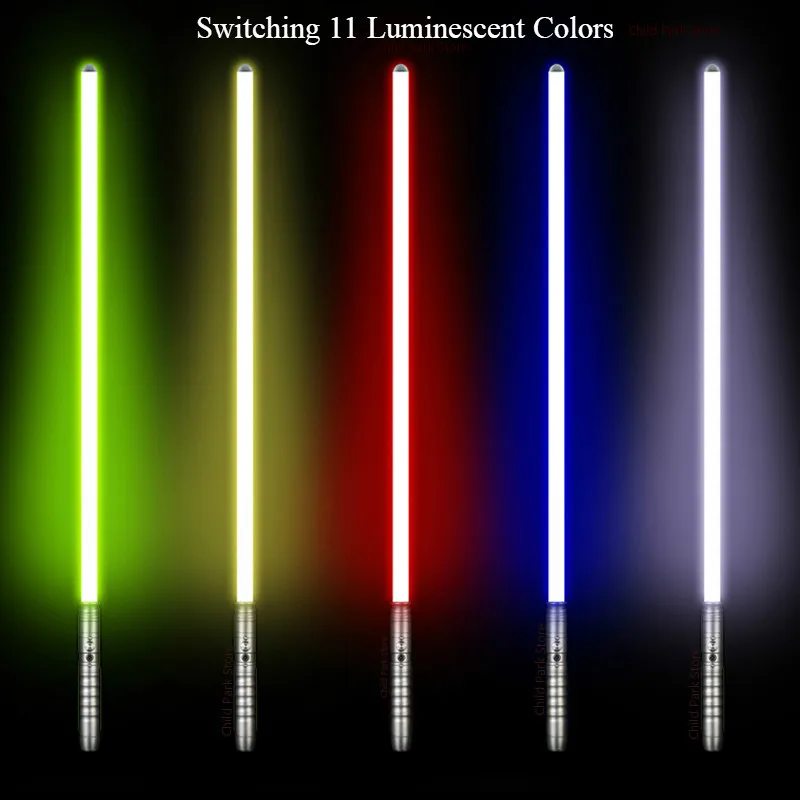 Ceny Lightsaber Cosplay zmień 11 kolorów Luke Light Saber Jedi Sith Laser Force Fx ciężki Dueling głośny dźwięk