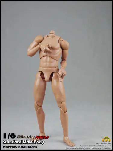 COOMODEL 1/6 2,0 Мужская узкая Наплечная кожа цвет нормальный/высокая версия BD001/BD002 кукла Fit HT фигурка голова игрушка коллекционная - Цвет: BD002