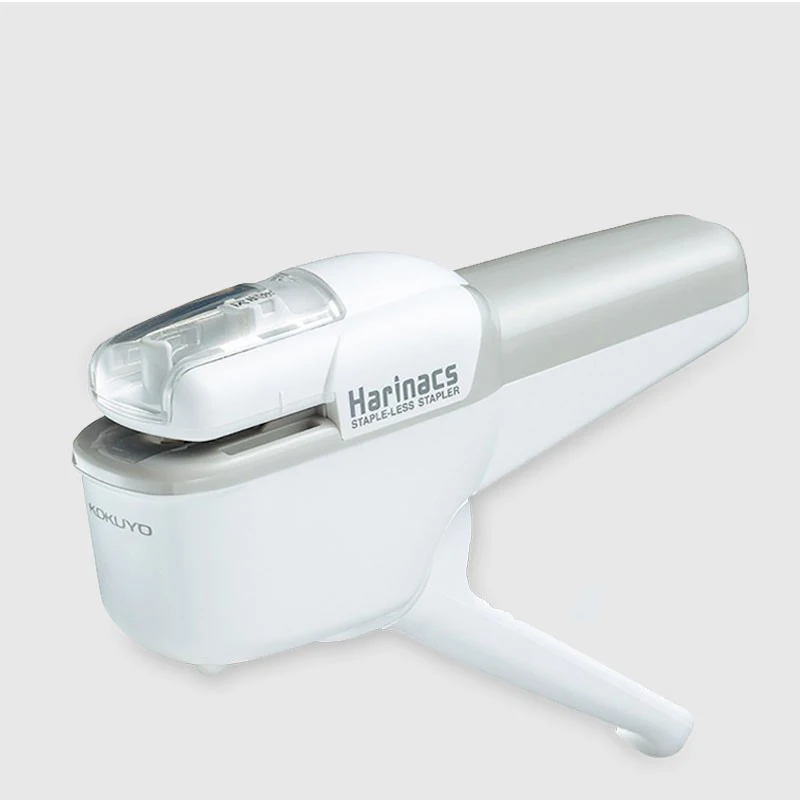1pc Japan KOKUYO Harinacs Stapler-free Stapler Color Hand-held Stapler School&Office Stationery Supplies