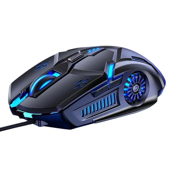 

YINDIAO G5 Gaming Mouse Wired Mouse 6D 4-Speed DPI RGB Gaming Mouse for PUBG Computer Laptop Gaming Mouse