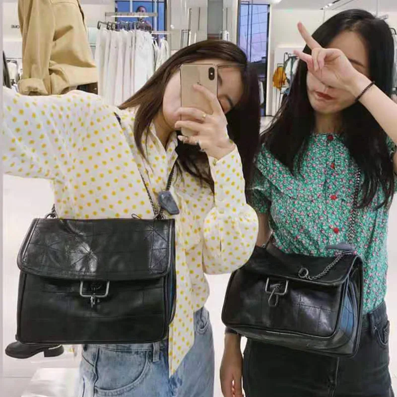 Women's chain soft large capacity Single Shoulder Messenger Bag | Багаж и сумки