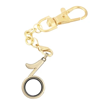 

10pcs/lot Mix color musical note no crystal locket Key Ring Memory Living Magnet Glass Keychains Locket for Floating charms