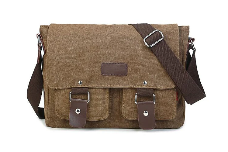 Men Vintage Canvas Bag Men Casual Crossbody Bag For Men Messenger Bag Man Travel Shoulder Bags Bolsa Masculina