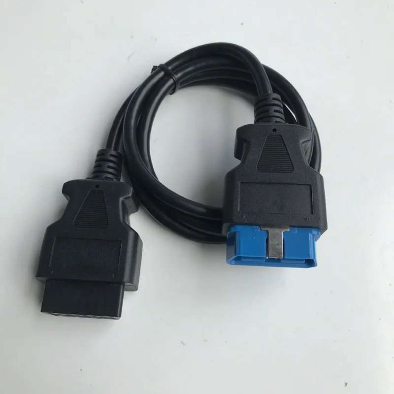 Разъем obd2 16 pin женский открытый Удлинительный кабель 1 2 м длина к obd ii