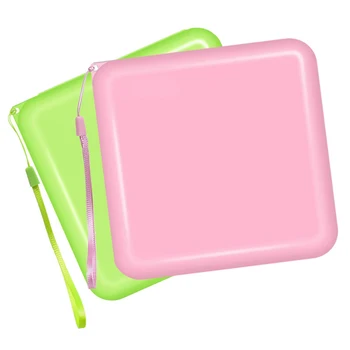 

Portable Mask Storage Box 4 Colors Household Dustproof Storage Box Dust Moisture Proof Container 13*13*1.6CM