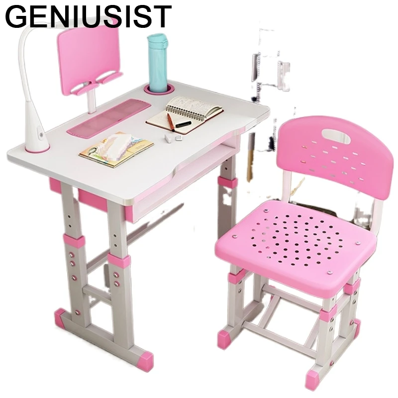 US $171.05 Kindertisch Pour For And Chair Stolik Dla Dzieci Tavolino Bambini Adjustable Bureau Enfant Mesa Infantil Study Kids Table