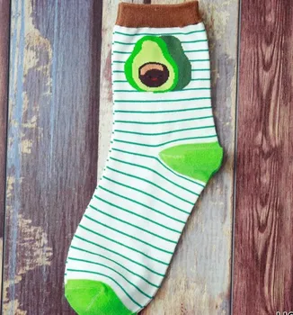 

Cute Creative Fruit Harajuku Funny Socks Novelty Food Art Printing Kawaii Socks Women Jacquard Warm Lovely Meias Femme Sokken