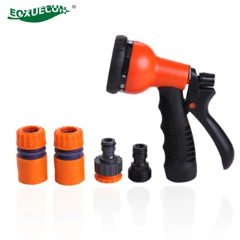 

8Modes Garden Water Gun Spray Lawn Watering Multi-function Car Wash High Pressure Hand-held Tools Hose Sprinkle Water Nozzle Set