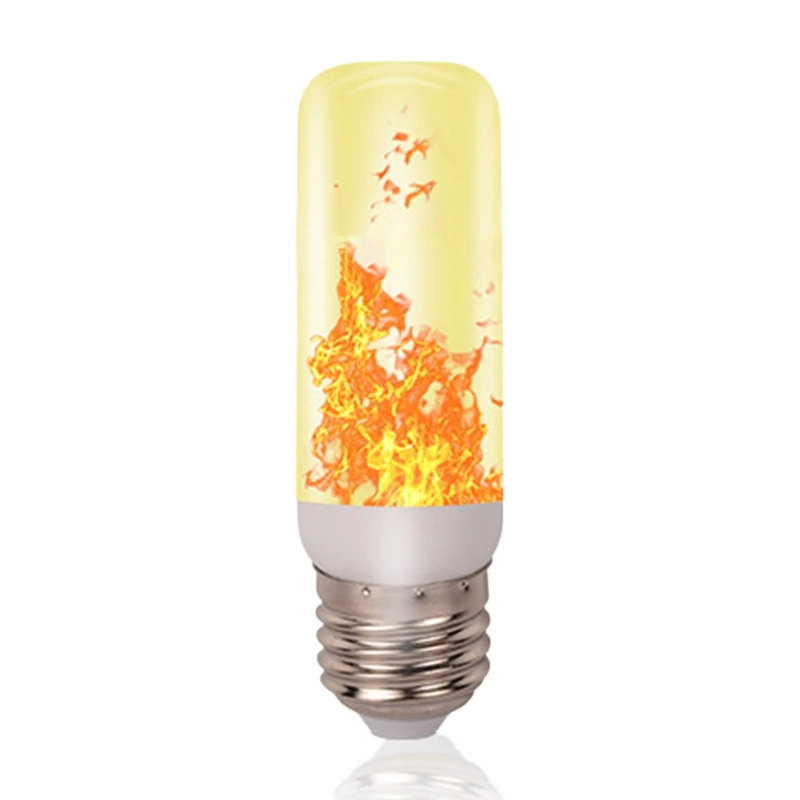 10 LED Sfarfallio Giallo 5mm 12V – Effetto Fiamma Per Modellismo E Diorami