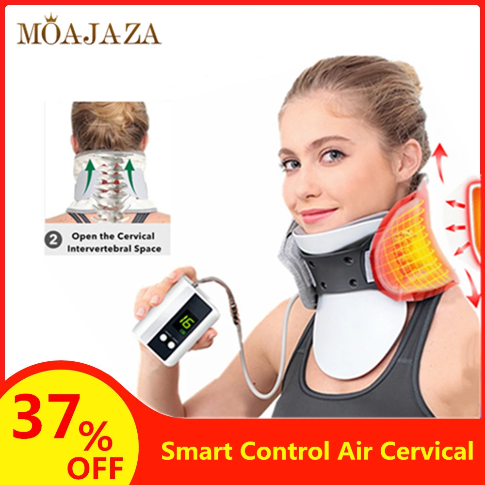  Smart Control Air Cervical Traction Neck Device Spine Massager Health Care Medical Support Inflatab - 4000308850663