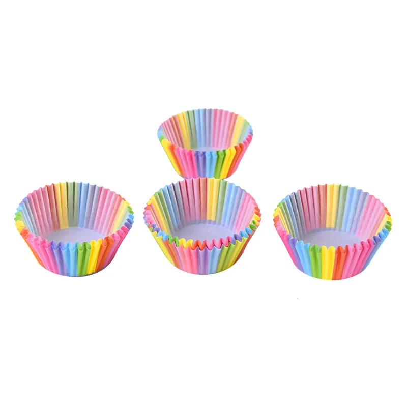 100pcs/set Muffin Liners Cupcake Paper Cups Cake Forms Baking Box Case Cake Mold Decorating Tool Wedding Birthday Party Supplies 100pcs/set Muffin Liners Cupcake Paper Cups Cake Forms Baking Box Case Cake Mold Decorating Tool Wedding Birthday Party Supplies