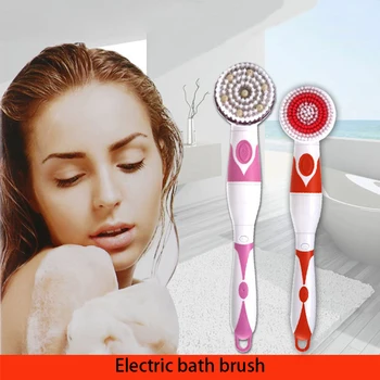

4 in1 Electric Home Cleaning Bath Massage Shower Brush Clean System Bath Brush Scrub Skin Massage Health Care Tools