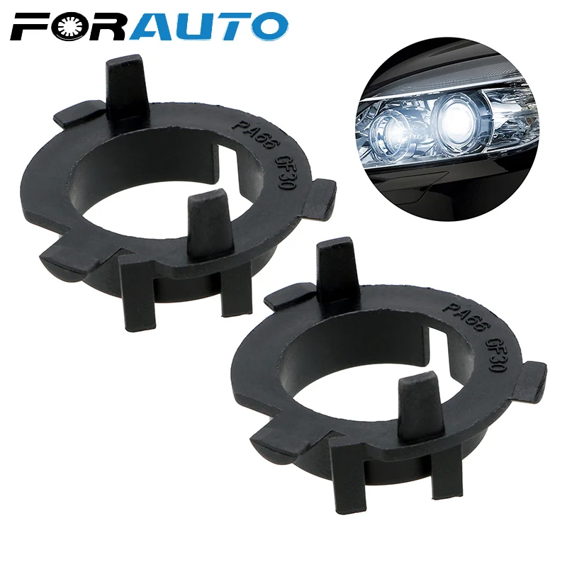 FORAUTO 2 шт. светодиодный фар зажим фиксатор адаптер гнезд для KIA K4 K5 Sorento Hyundai Veloster Santa