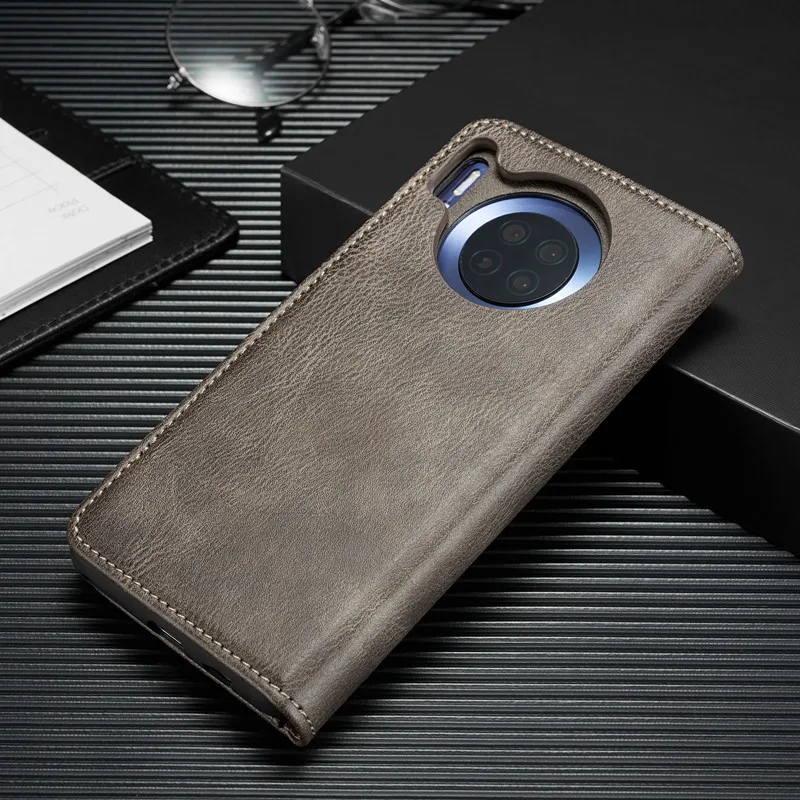 Для huawei mate 20 30 Pro Lite P20 30 Pro P умный кожаный чехол-книжка с подставкой съемный магнитный 2 в 1 съемный чехол для карт чехол