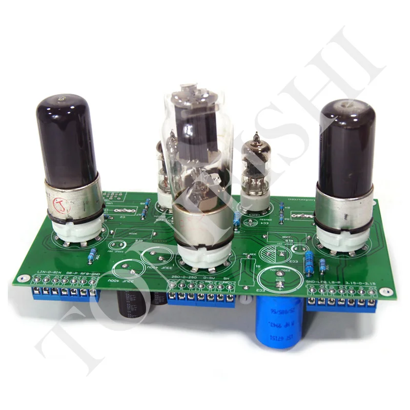 6J1/6AK5 push 6P6P/6V6 single-ended tube power amplifier board 5Z4P bile rectifier PCB circuit | Обустройство дома